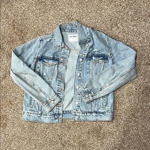 Old Navy Blue Jean Jacket Classic Denim Style